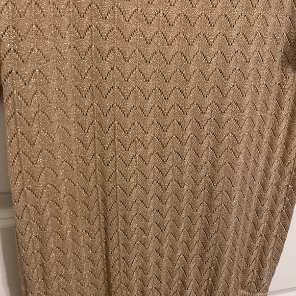 Ella Moss gold sparkly knit top - Picture 2 of 6